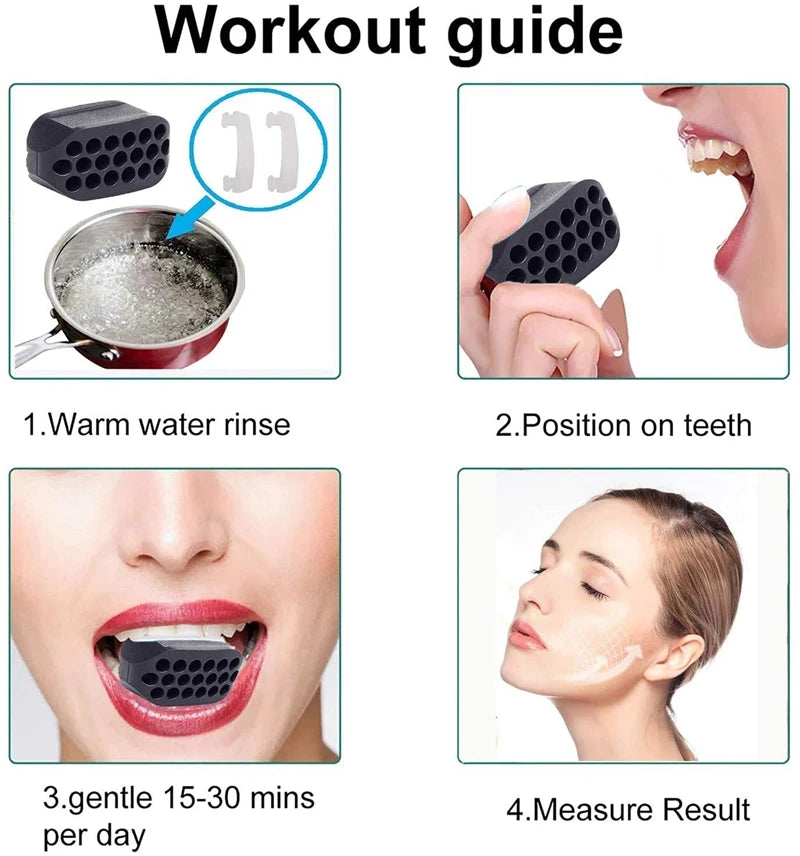 Facial Jaw Exerciser Gym Fitness Ball