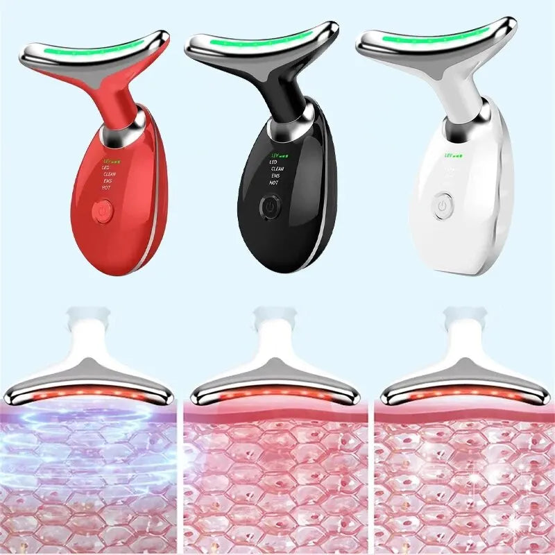 "Electric Neck Massager and Facial Lift Device