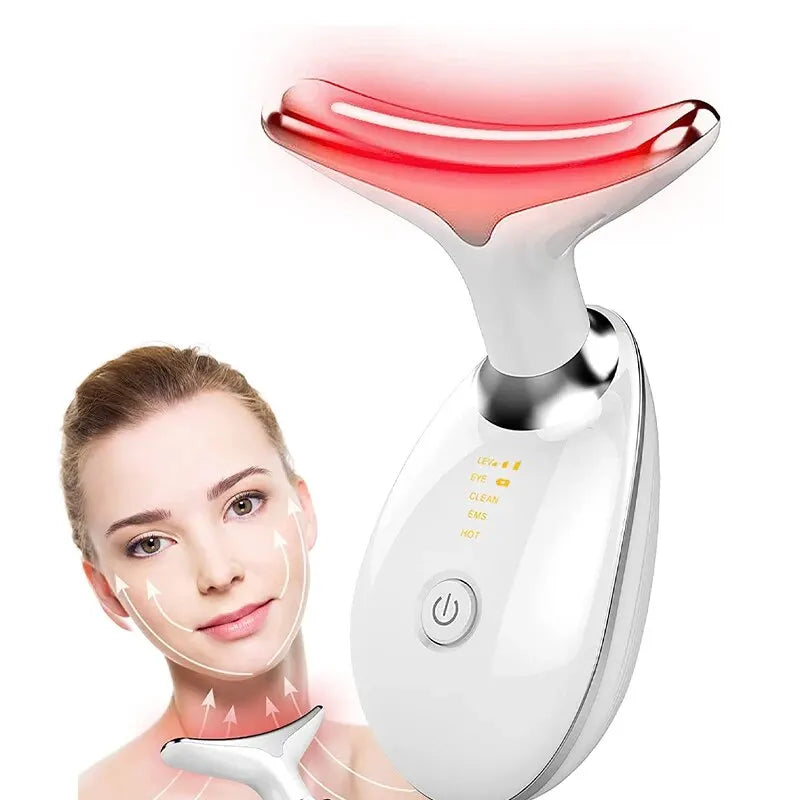 "Electric Neck Massager and Facial Lift Device