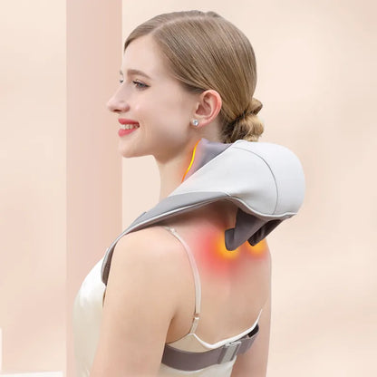 Wireless Electric Shiatsu Neck and Back Massager