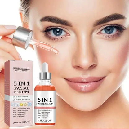 5 In 1 Face Serum Moisturizing Vitamin C