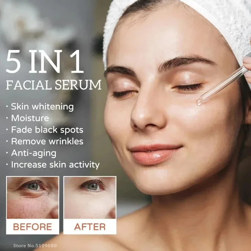 5 In 1 Face Serum Moisturizing Vitamin C