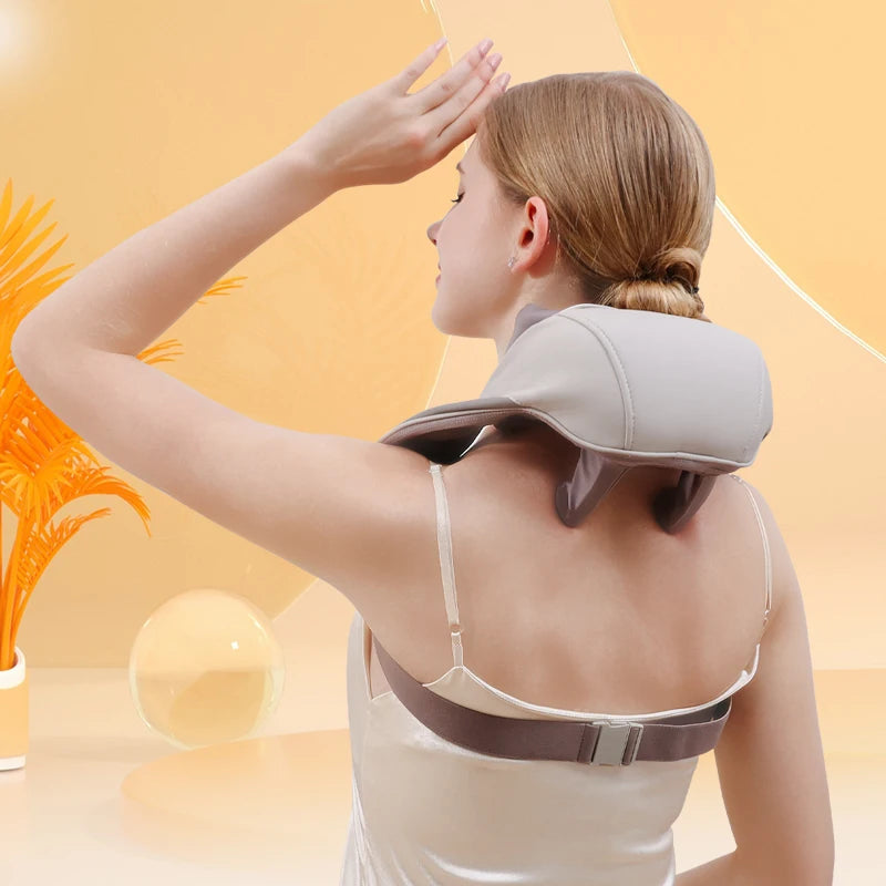 Wireless Electric Shiatsu Neck and Back Massager